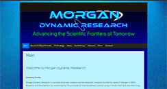 Desktop Screenshot of morgandynamicresearch.com